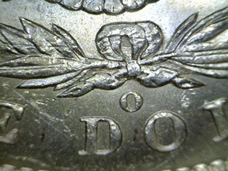 1886-O VAM 5 Mint Mark